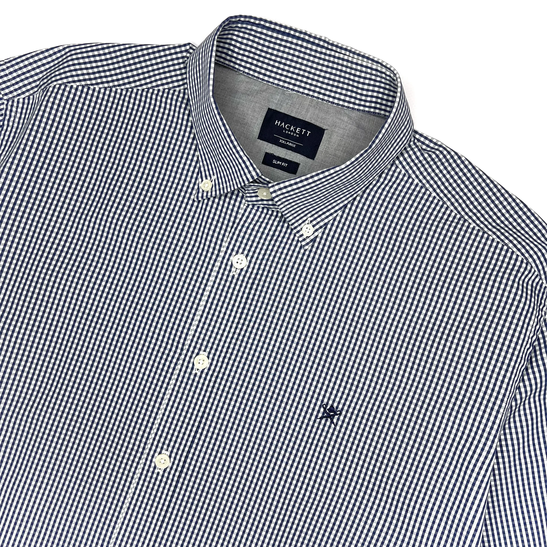Рубашка Hackett XXL 54/56 оригинал в клетку - миниатюра 4