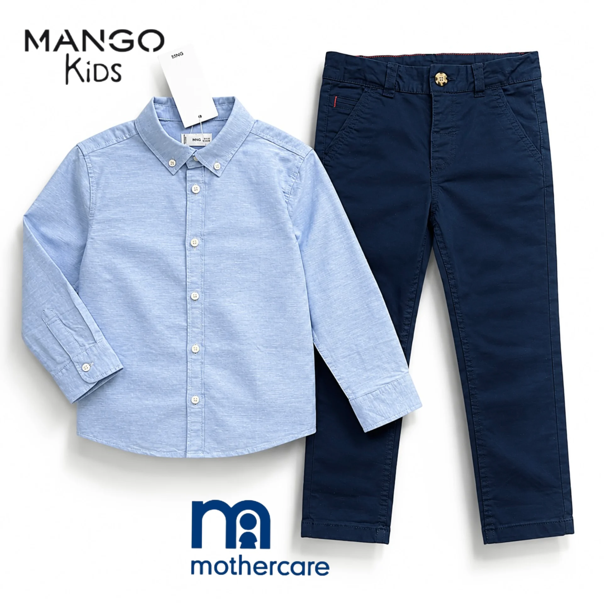 Рубашка и брюки 104-110 Mango на мальчика - изображение 1