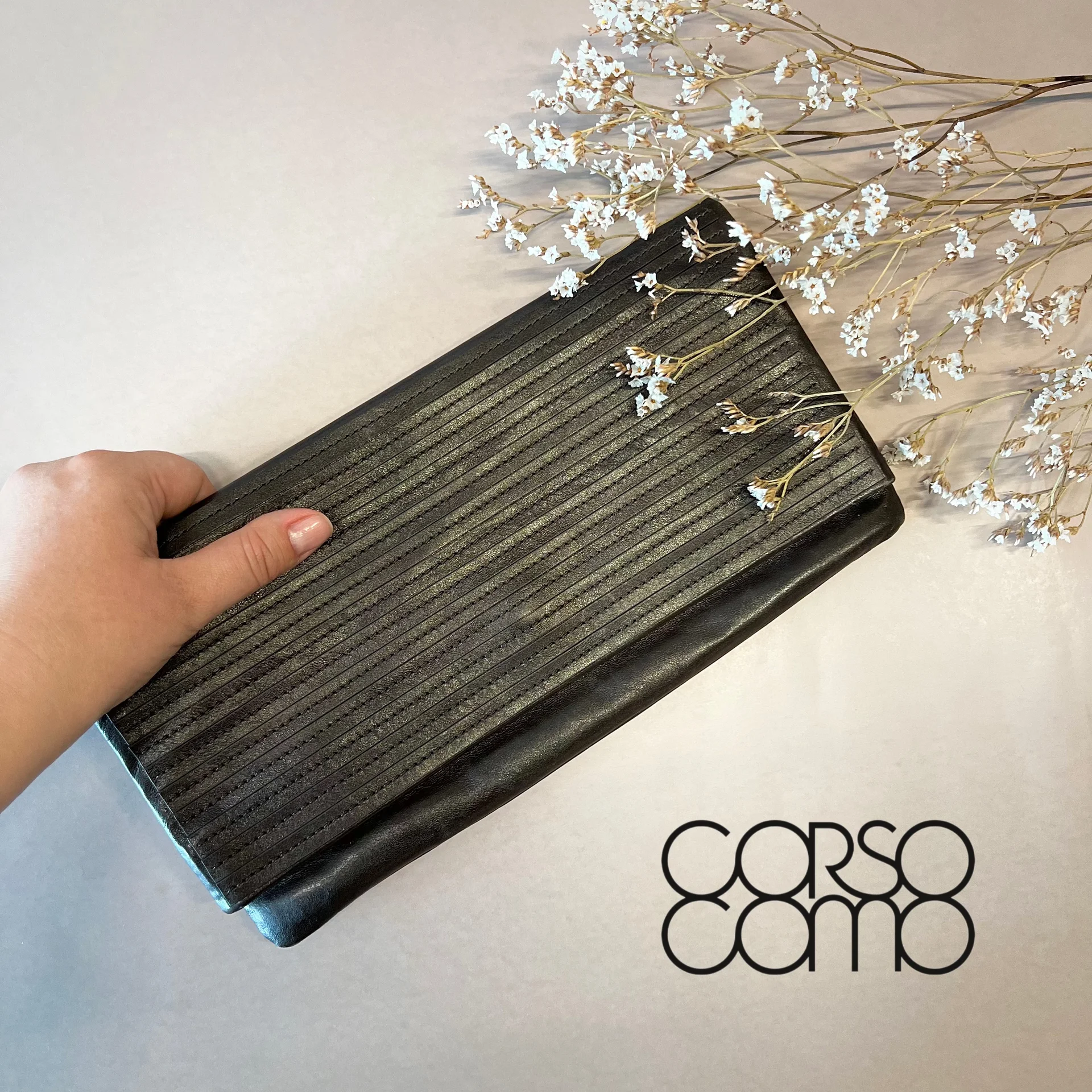 Сумка-клатч CORSO COMO коричневый - изображение 1
