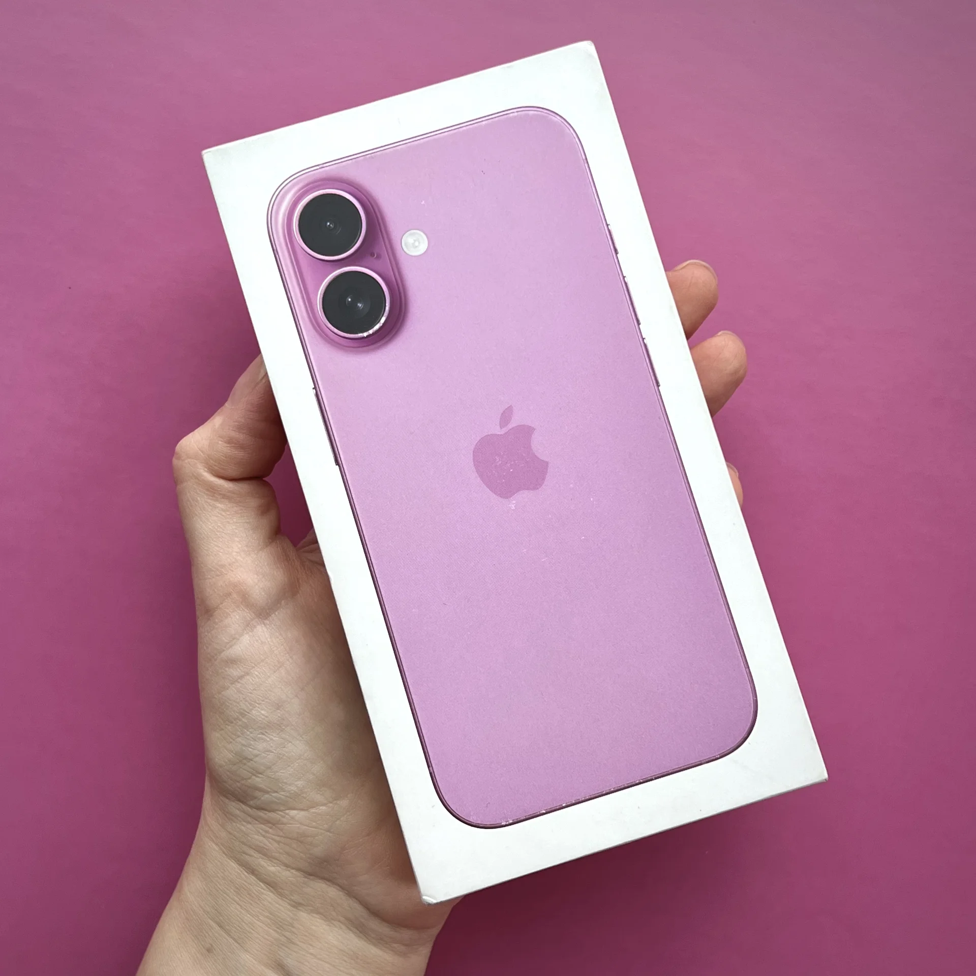 Пустая коробка от iPhone 16, Pink, 128GB - изображение 1