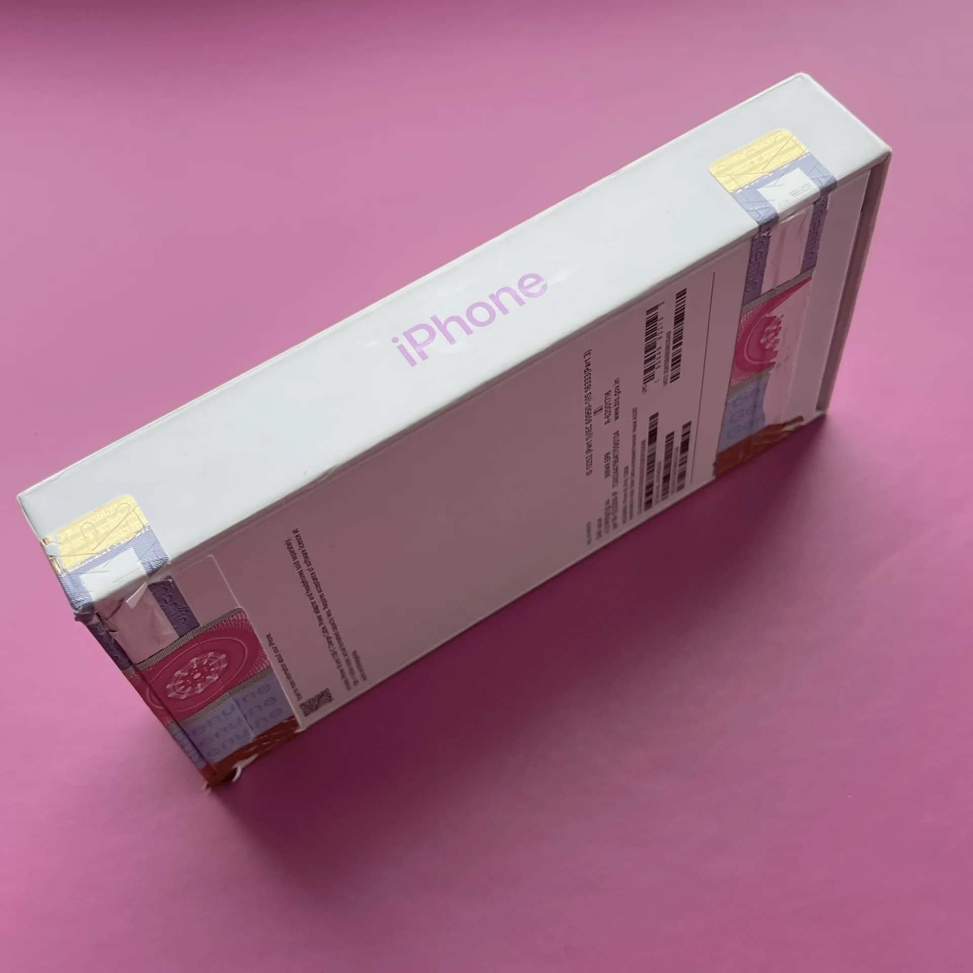 Пустая коробка от iPhone 16, Pink, 128GB - миниатюра 4