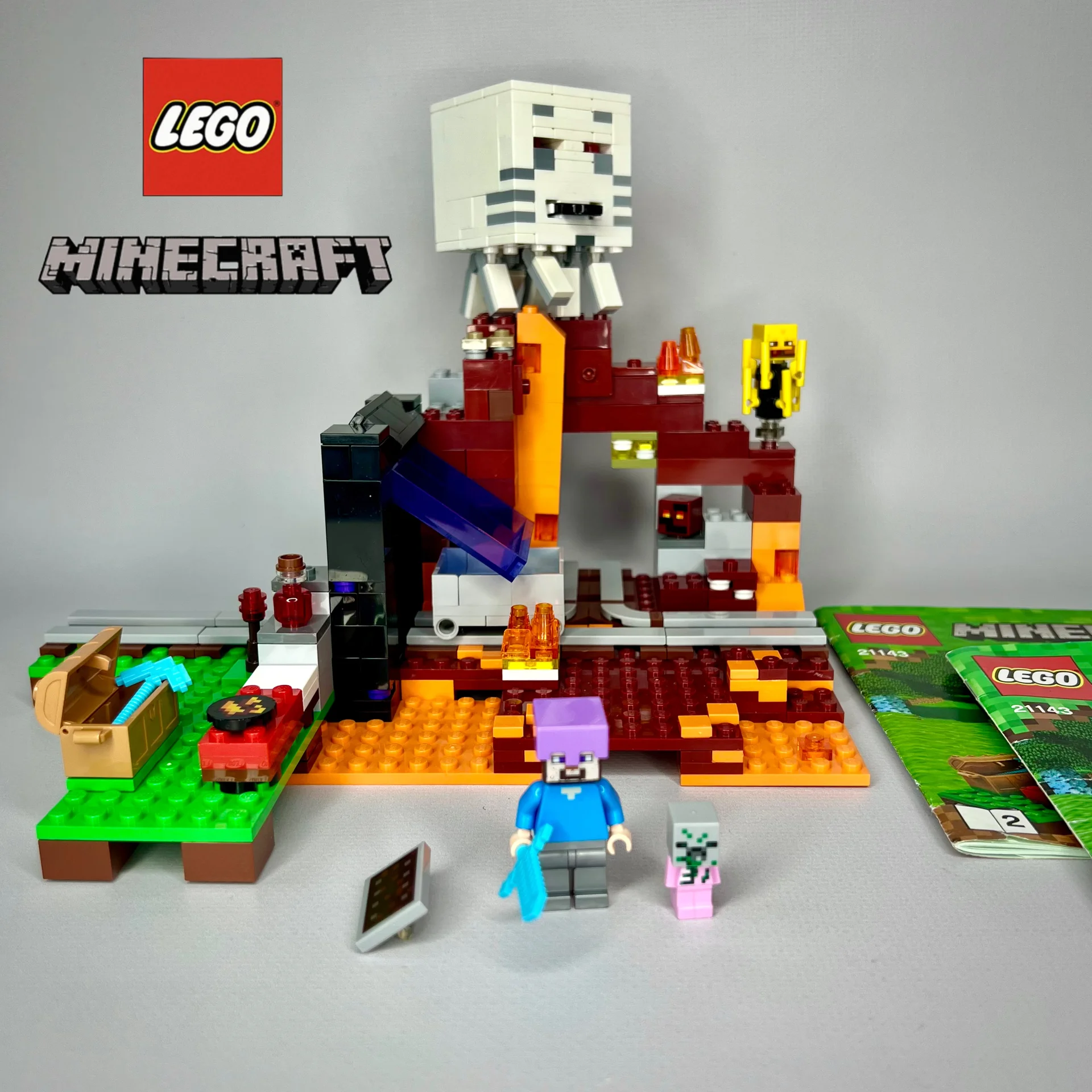 Lego Minecraft 21143 Портал в Подземелье Оригинал
