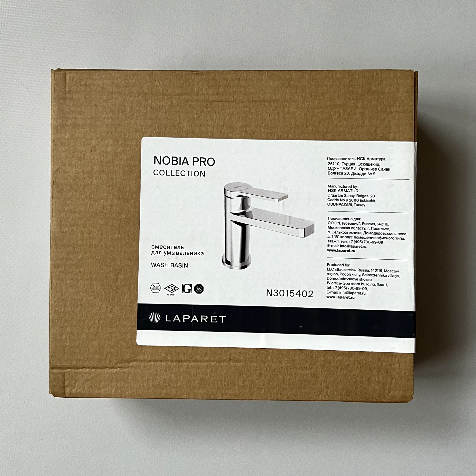 Смеситель Laparet Nobia Pro для раковины кран - миниатюра 10