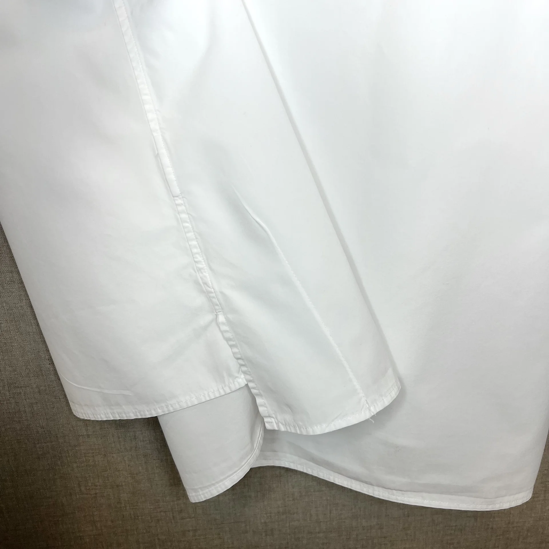 Рубашка +J Uniqlo Jil Sander белая женская - миниатюра 7