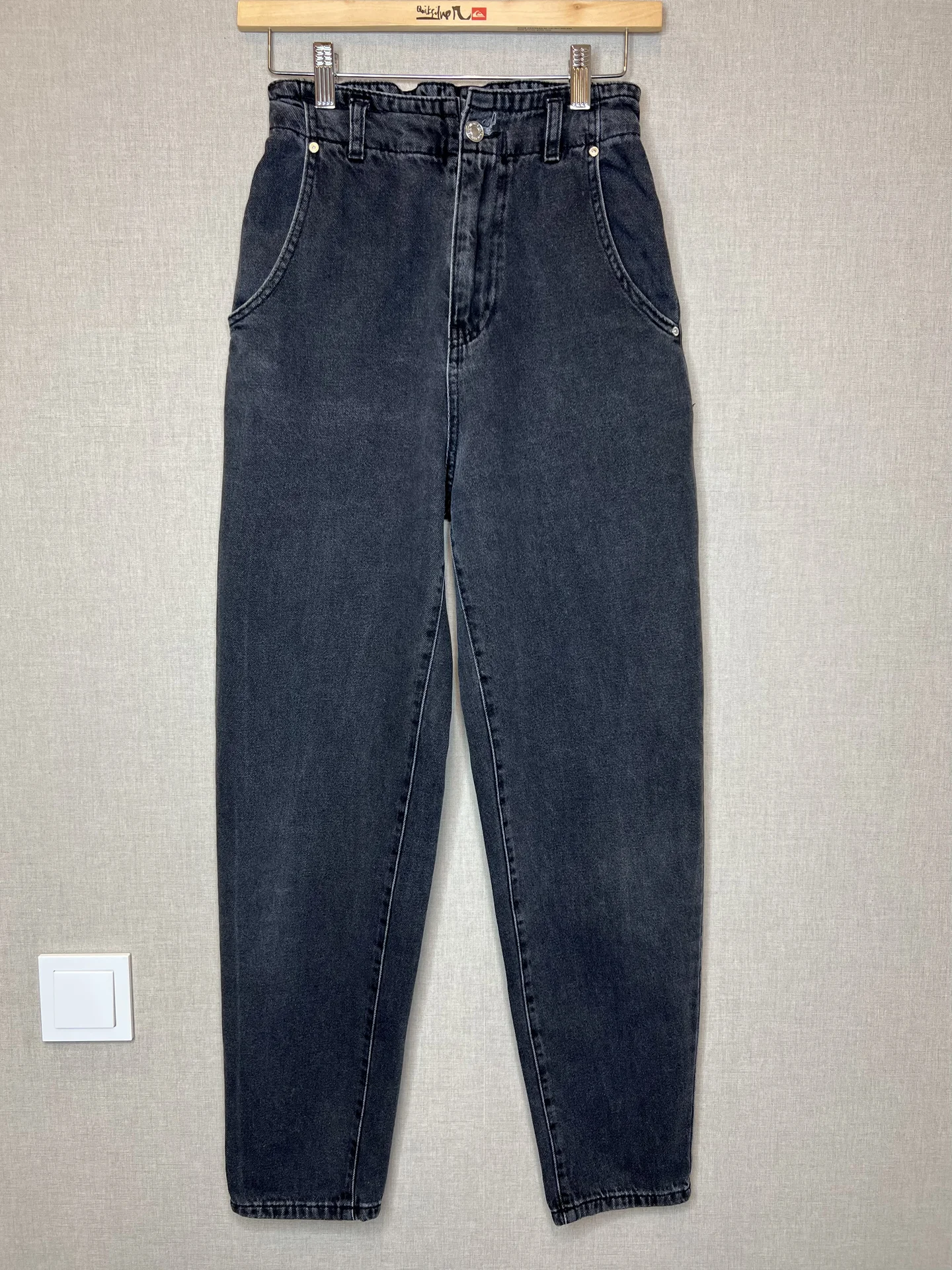 Джинсы Mango Sira 32 (XS) серые женские - миниатюра 3