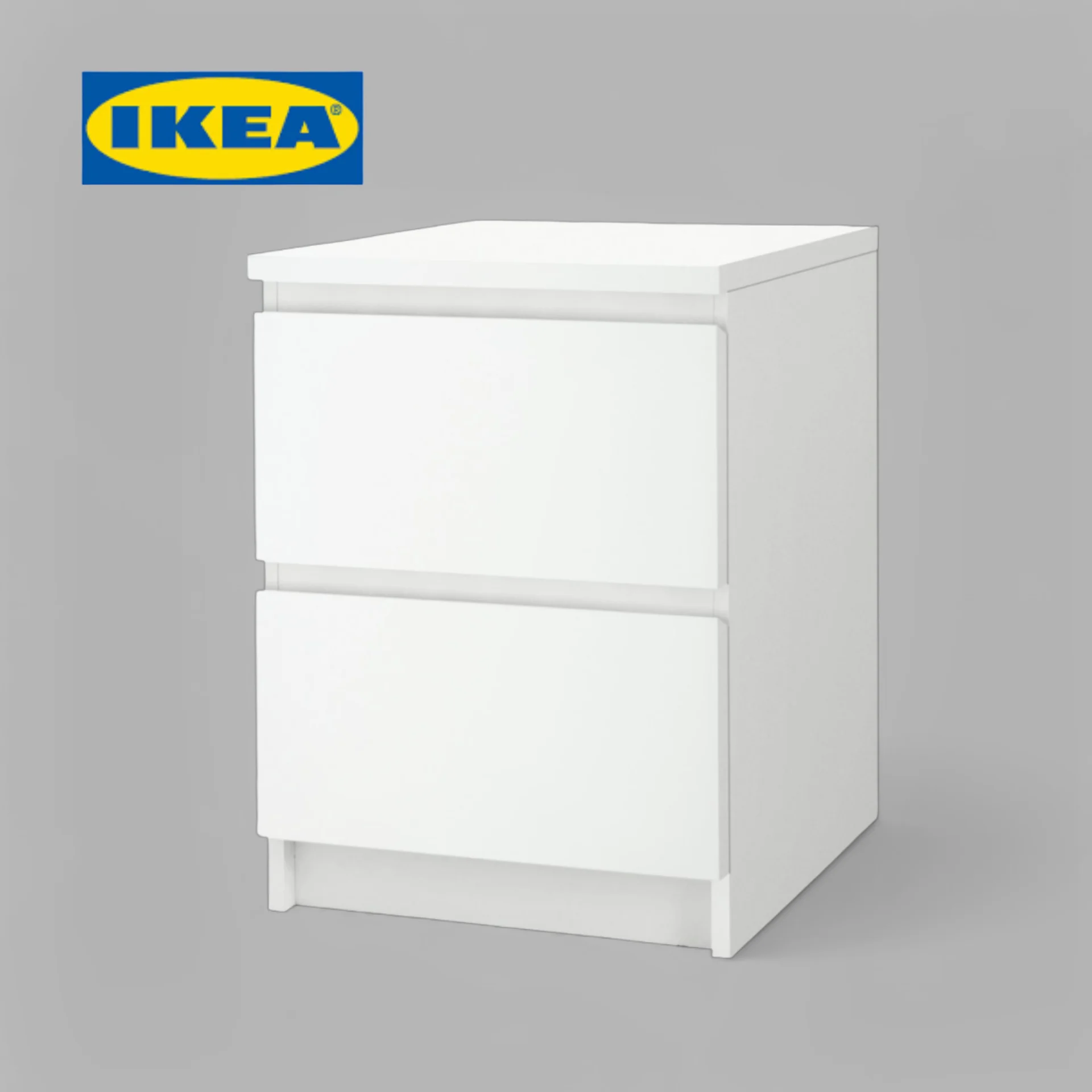 Новая IKEA тумба Malm Мальм белая прикроватная - изображение 1
