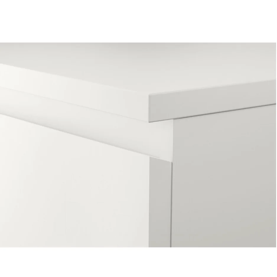 Новая IKEA тумба Malm Мальм белая прикроватная - миниатюра 4