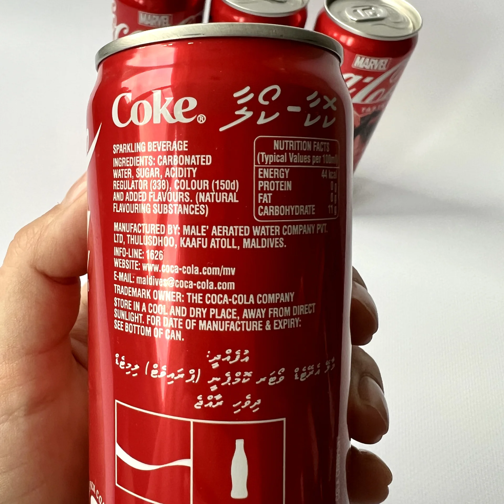 Банка Coca Cola Marvel коллекционная - миниатюра 6