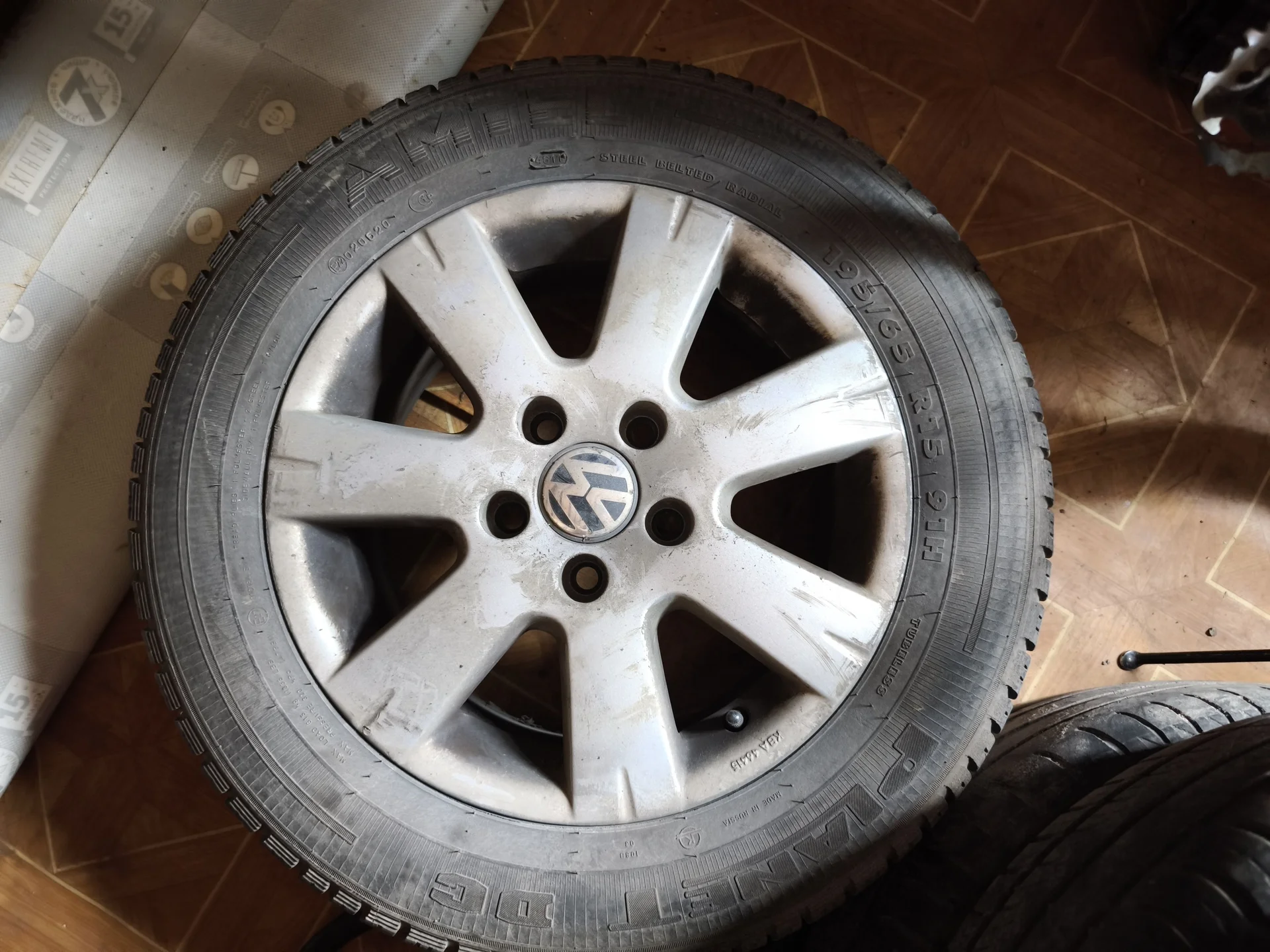 Колёса на Volkswagen r15 5*112 57.1 - изображение 1