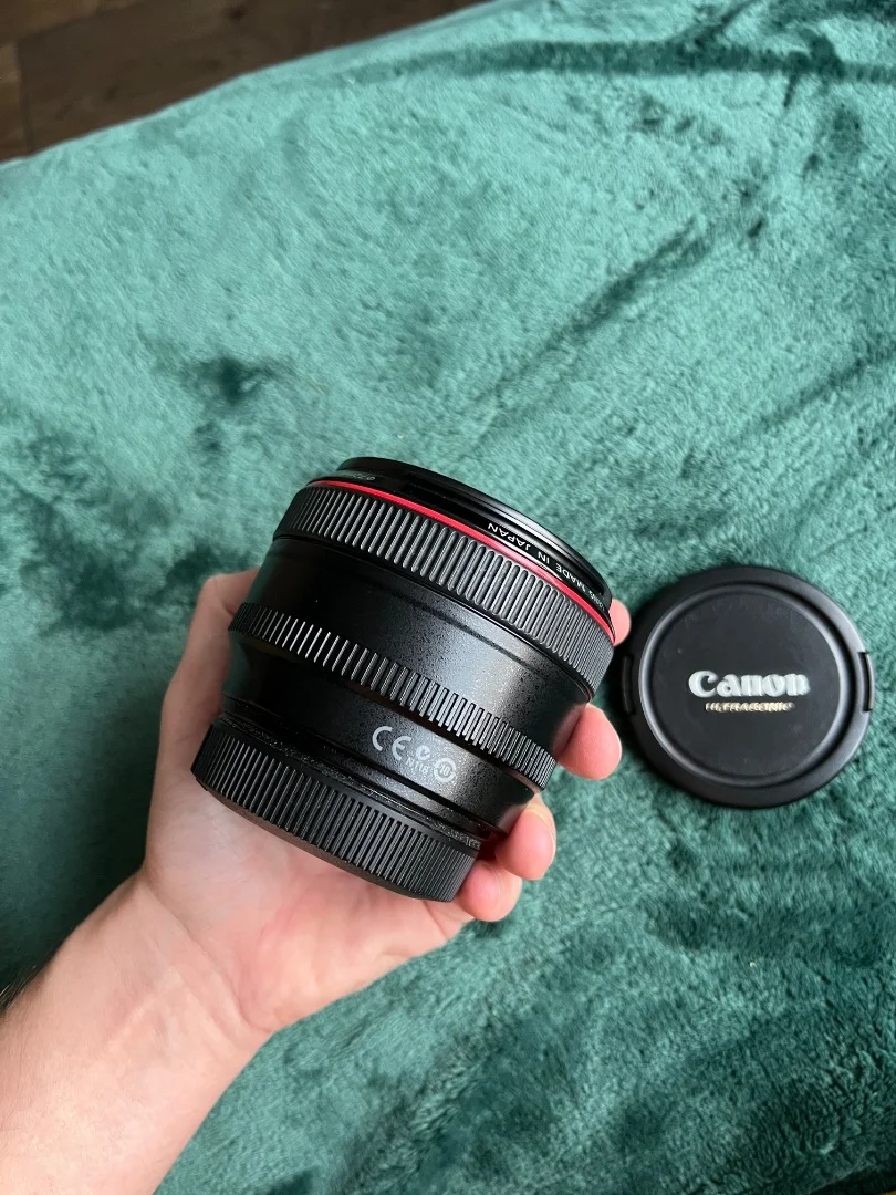 Объектив Canon ef 50 f1.2 - миниатюра 3