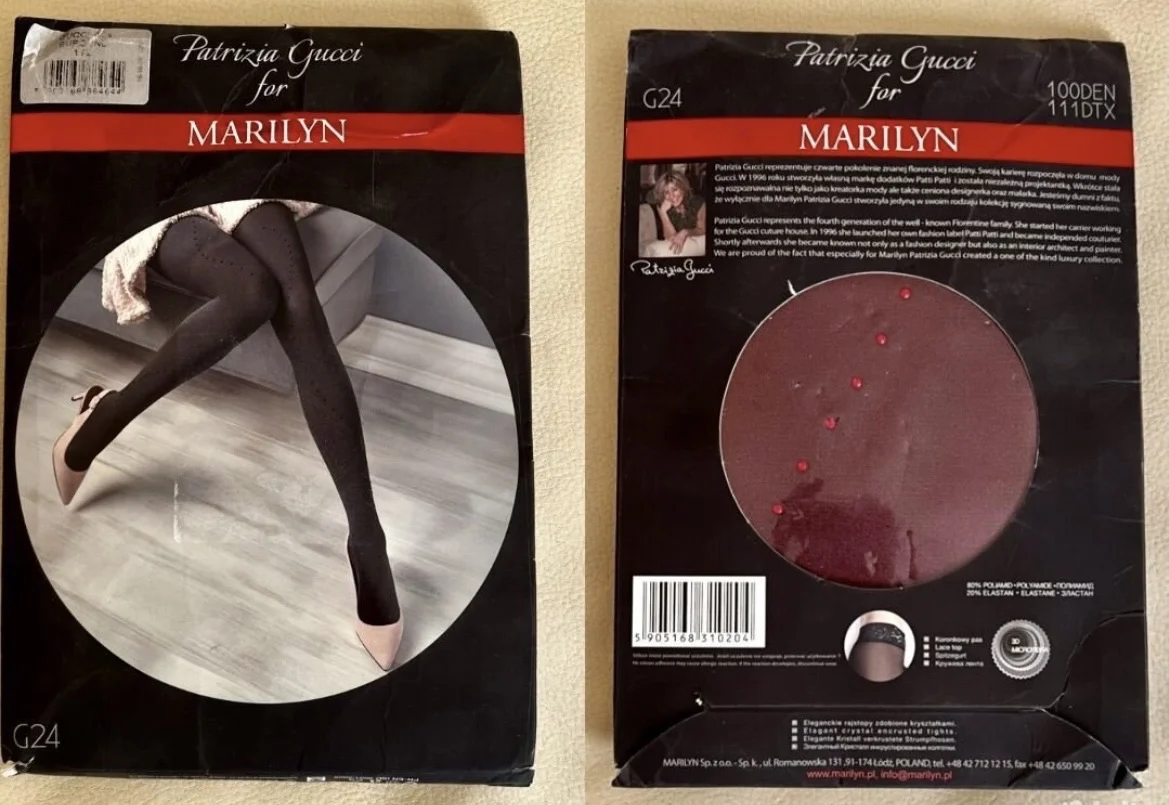Колготки Marilyn Patricia Gucci - миниатюра 7