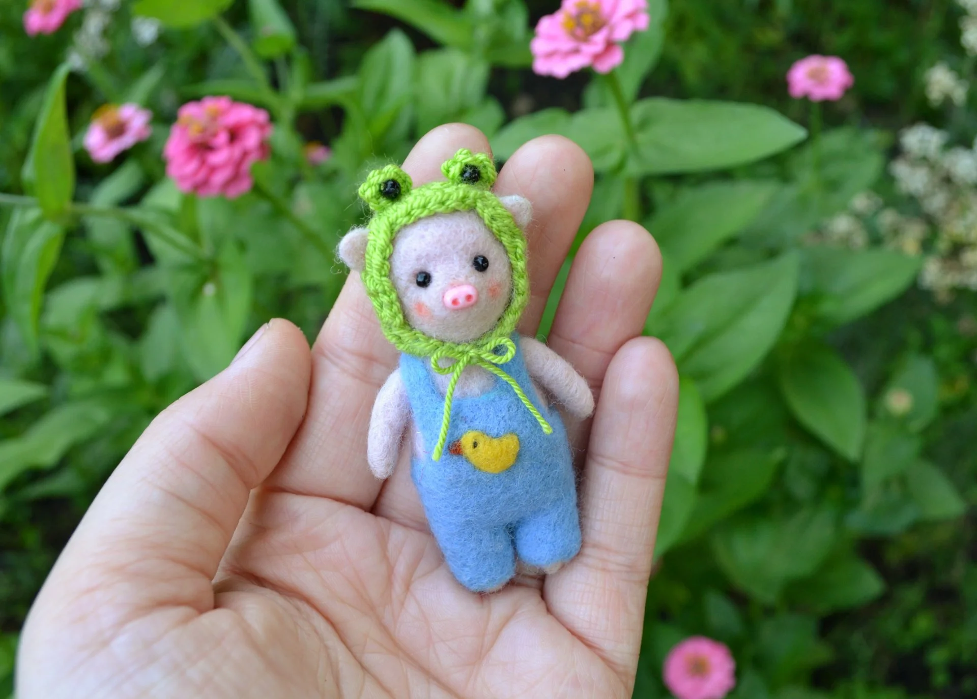 Валяные игрушки миниатюра - миниатюра 4