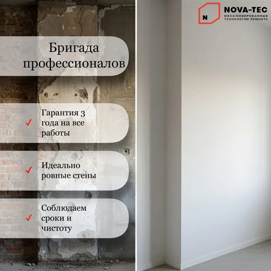 Механизированная штукатурка стен - миниатюра 5