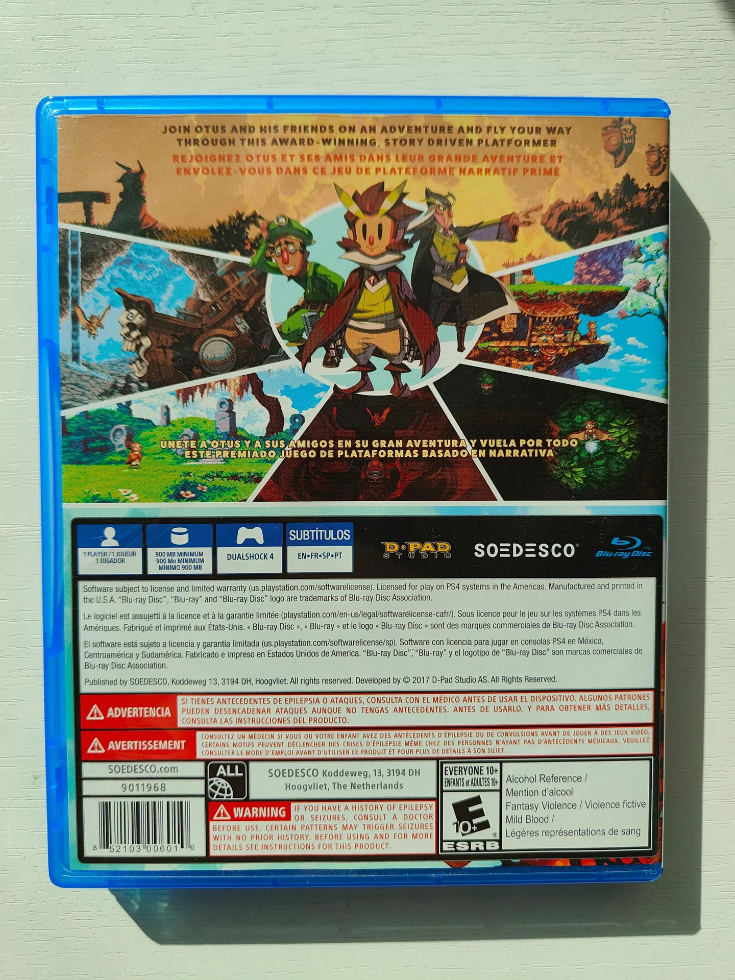 Диск Owlboy PS4/PS5 - миниатюра 2