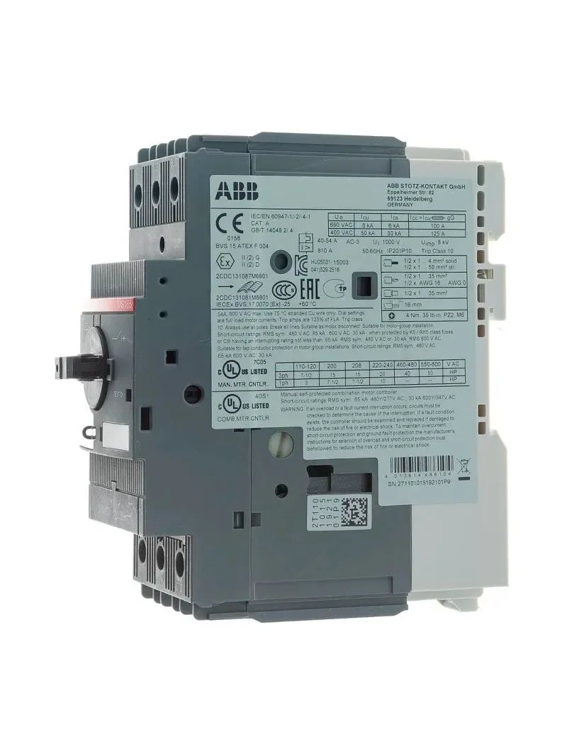 Автоматический выключатель ABB MS165-30-42 25кА - миниатюра 4