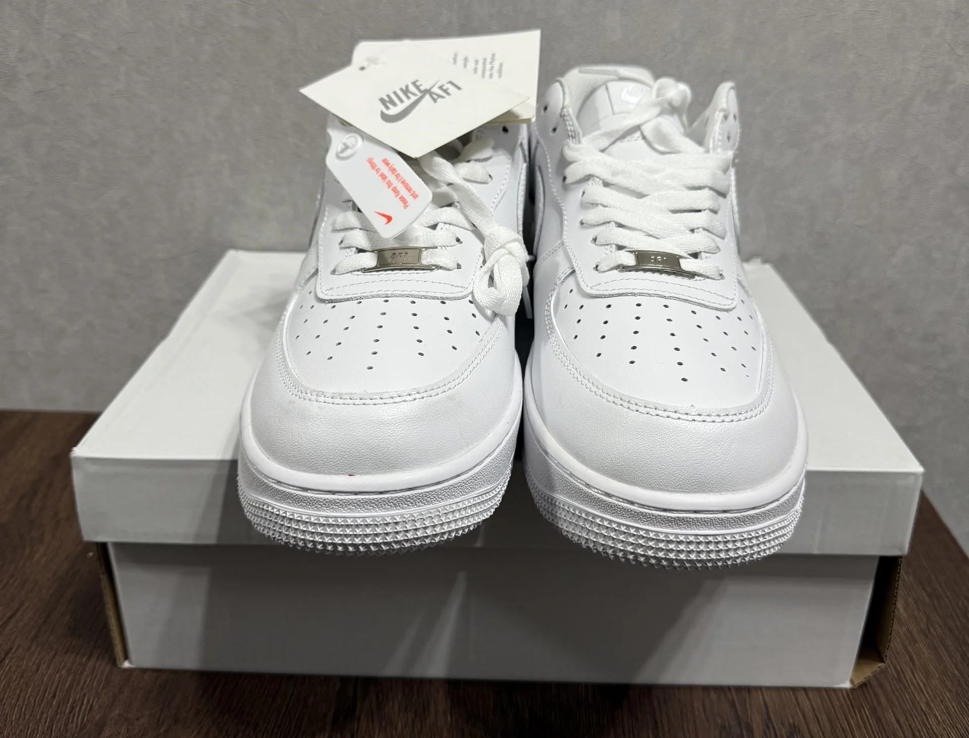 Nike air force 1/White/Оригинальное качество - миниатюра 3