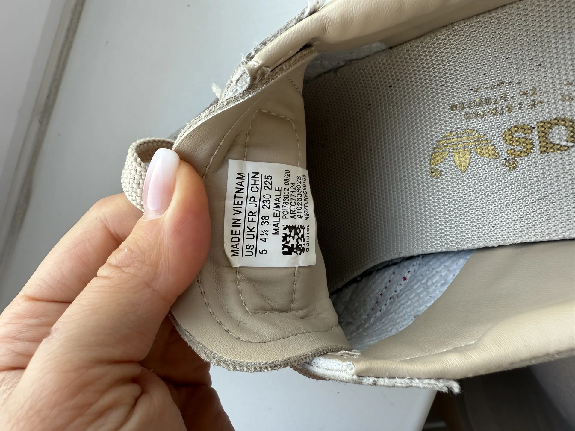 Кроссовки adidas spezial 37 размер - миниатюра 8
