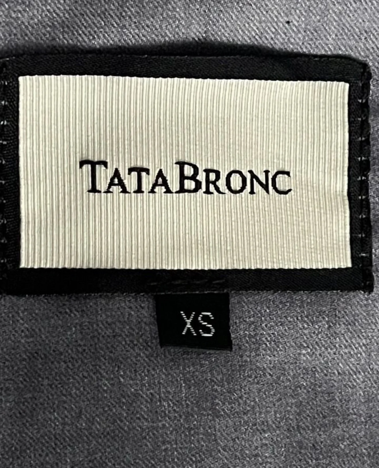 Костюм тройка серый Tata Bronc в размере XS - миниатюра 4