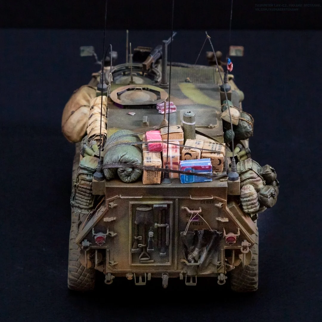 Стендовая модель бронетранспортера LAV-C2 - миниатюра 5