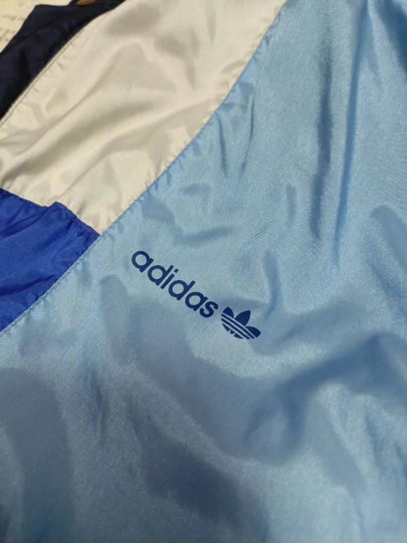 Винтажная ветровка Adidas - миниатюра 6