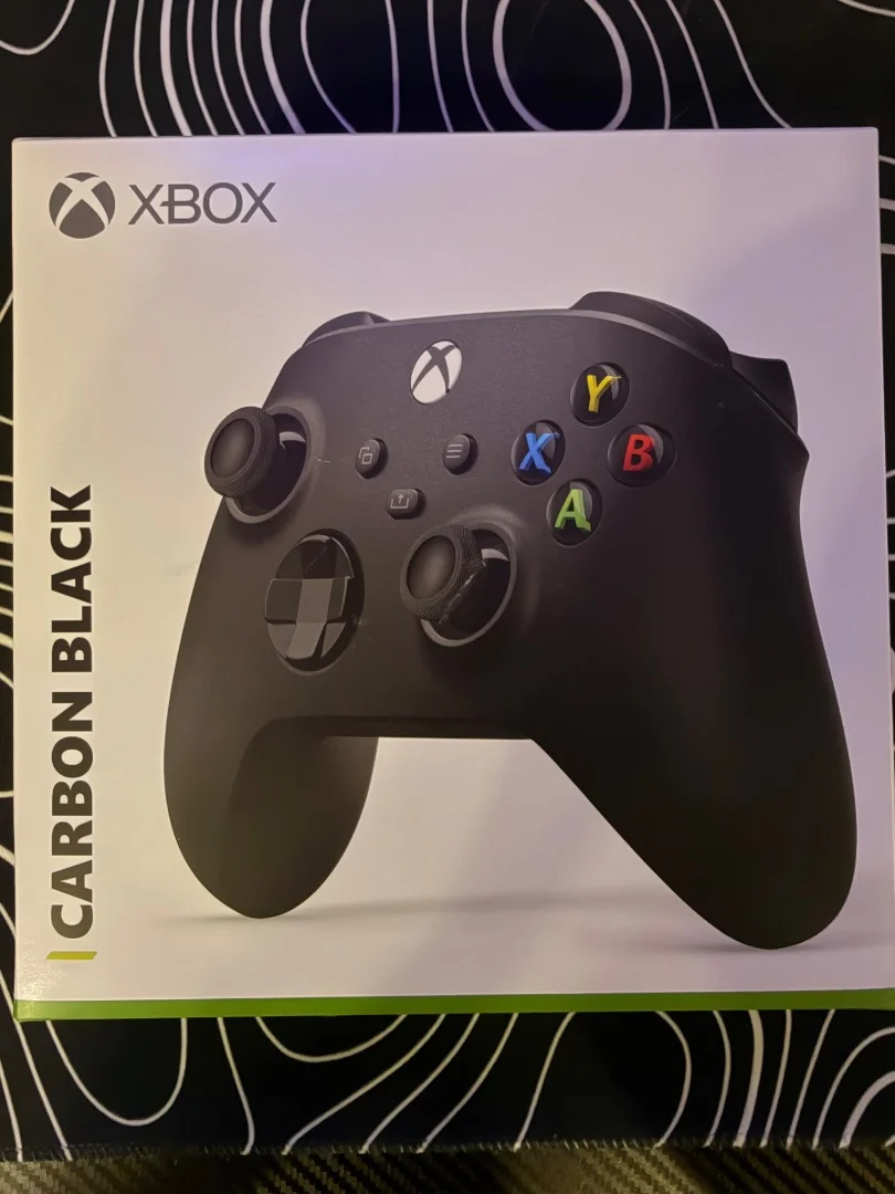 Геймпад Microsoft для Xbox One/Series S/X Carbon - миниатюра 6