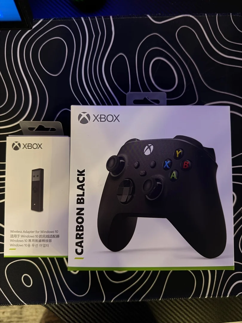 Геймпад Microsoft для Xbox One/Series S/X Carbon - миниатюра 8