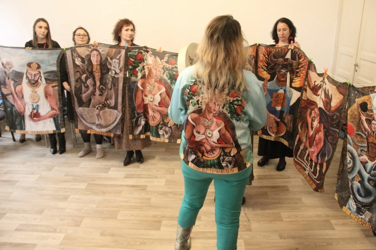 набор 22 платков ТАРО МАГИЧЕСКИХ ПОРТАЛОВ - МЭДЖИК БОКС KRISTYSIND WEAR - миниатюра 14
