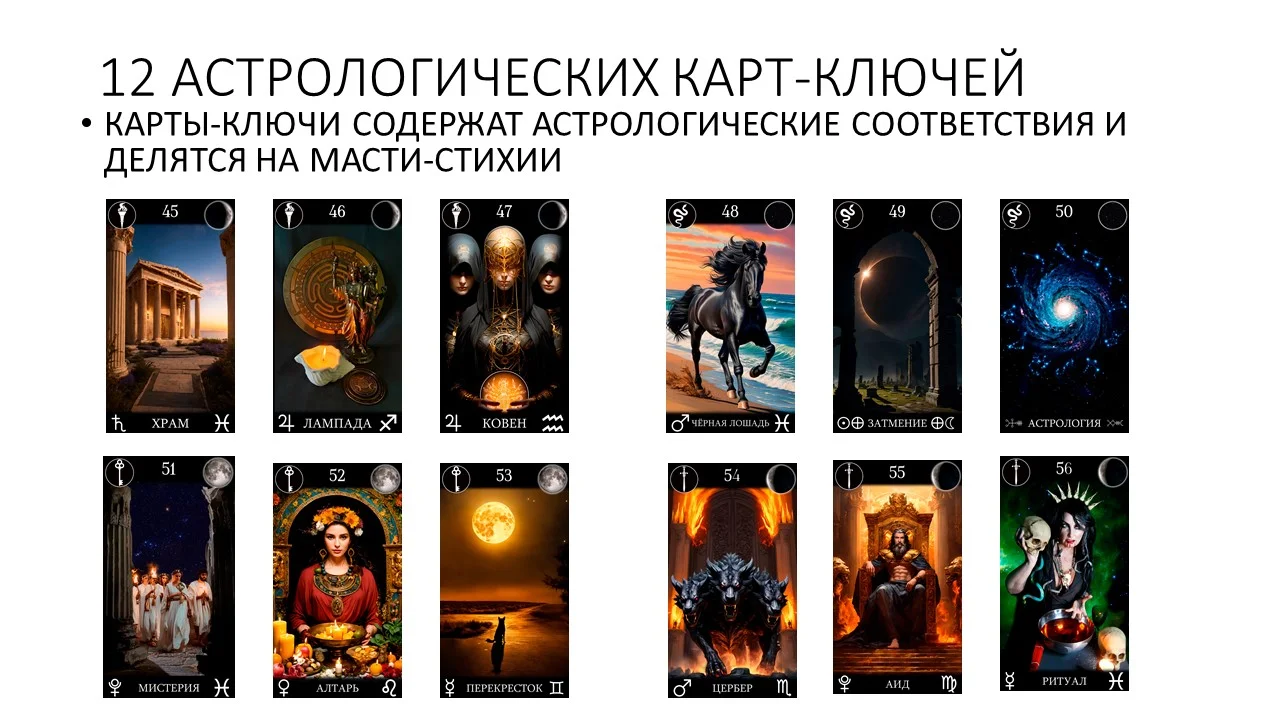 колода карт ОРАКУЛ ГЕКАТЫ 44 ЛИКА СИЛЫ - миниатюра 15