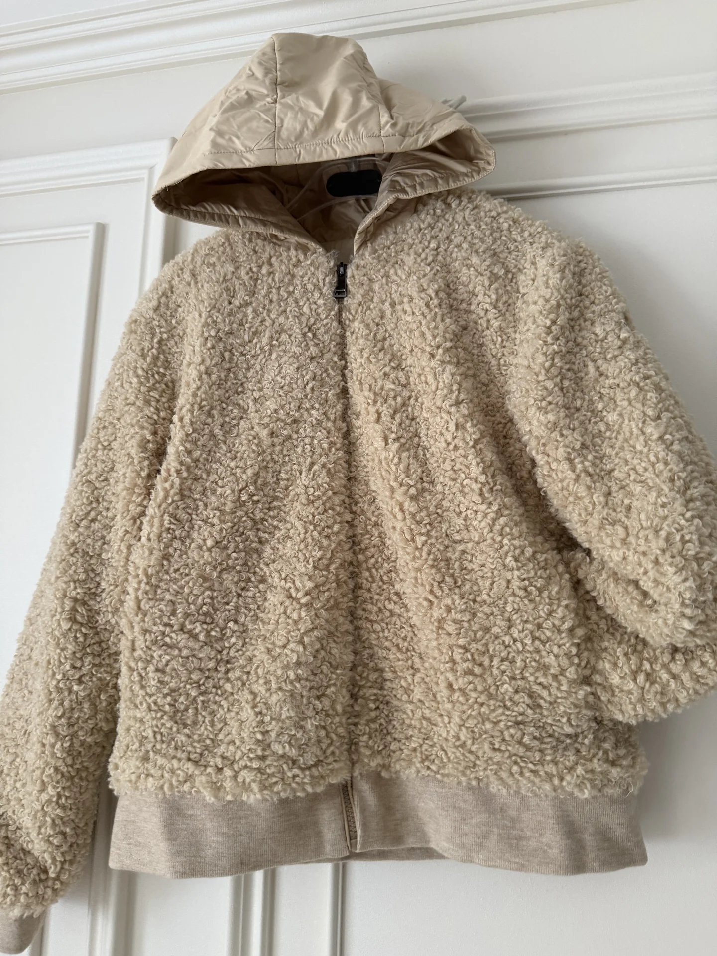 куртка меховушка moncler 160 - изображение 1