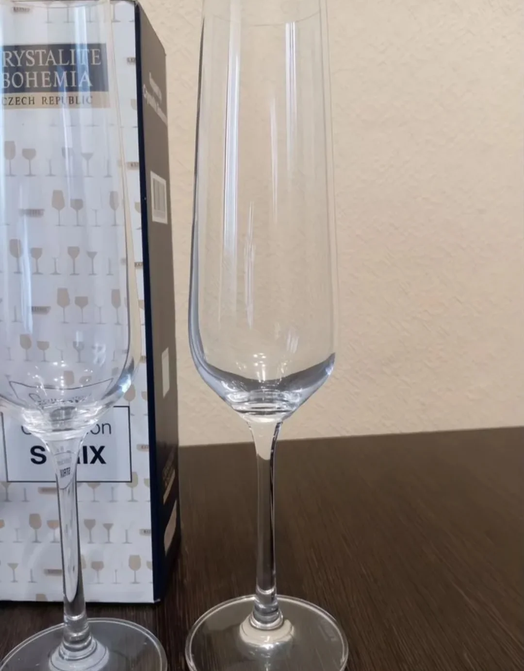 Набор бокалов для шампанского Crystalite Bohemia, 2 штуки - миниатюра 2