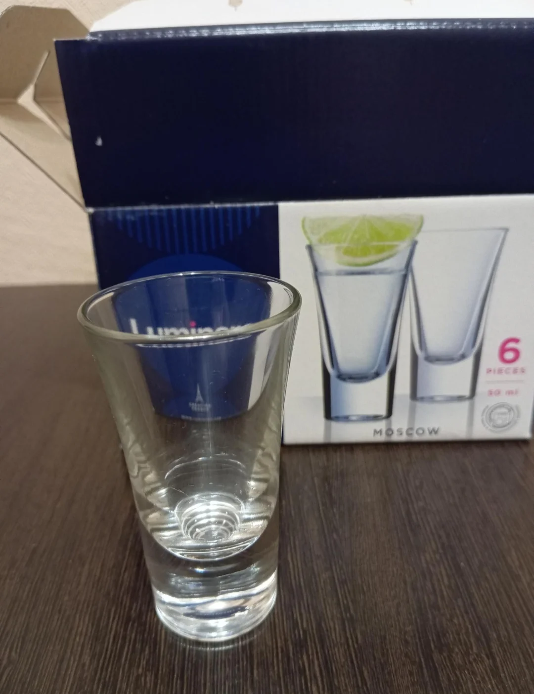 Рюмки/стопки для водки, 6 штук - миниатюра 2