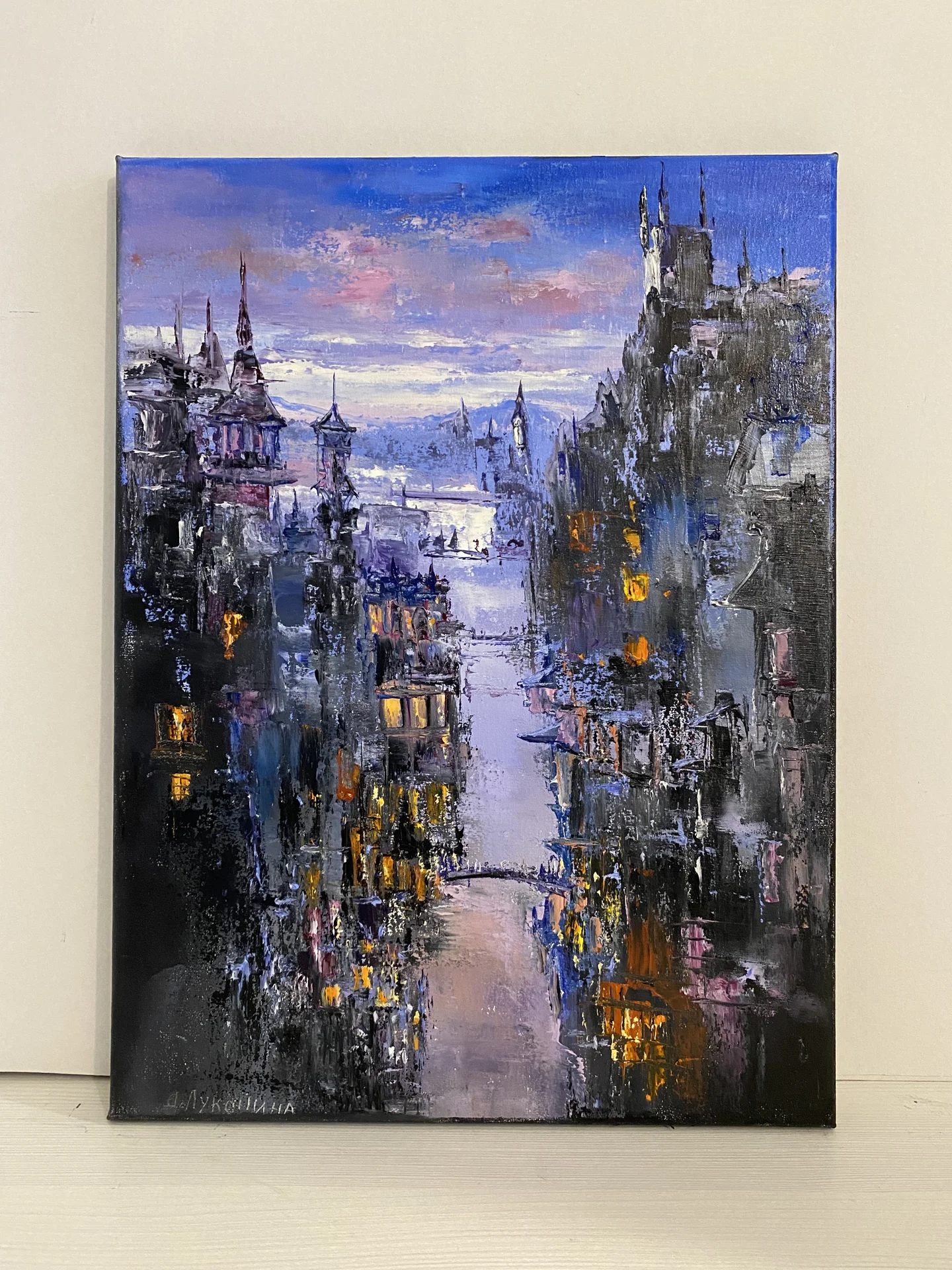 Картина маслом «Течение времени»30х40 см - миниатюра 2