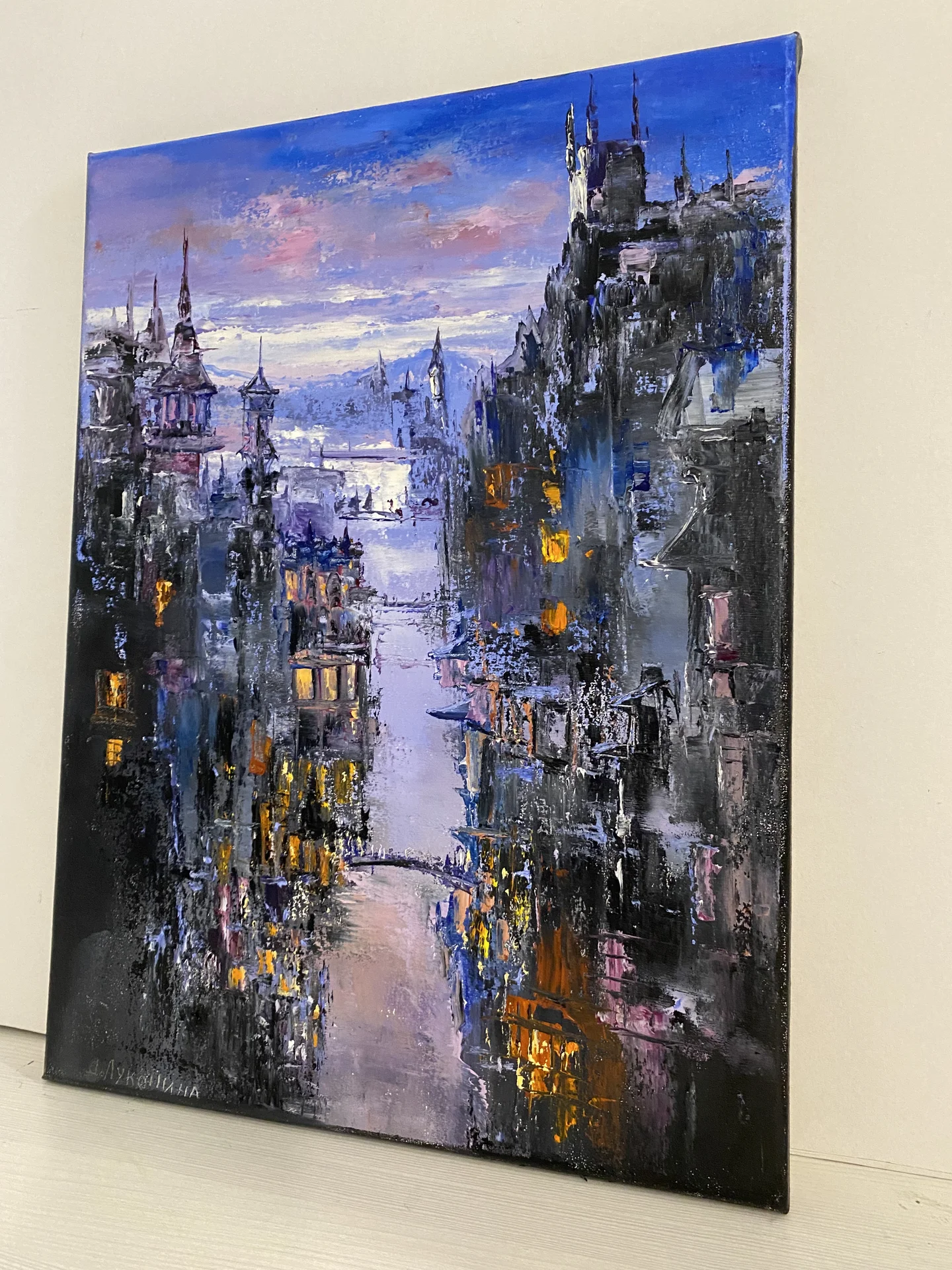 Картина маслом «Течение времени»30х40 см - миниатюра 4