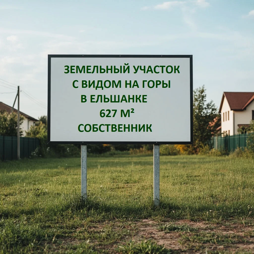 Участок с видом на горы, 6.3 сот (ИЖС)