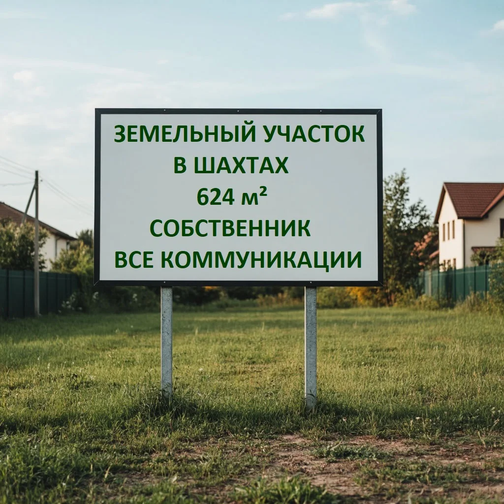 Участок в Шахтах, 6.2 сот (ИЖС) - изображение 1