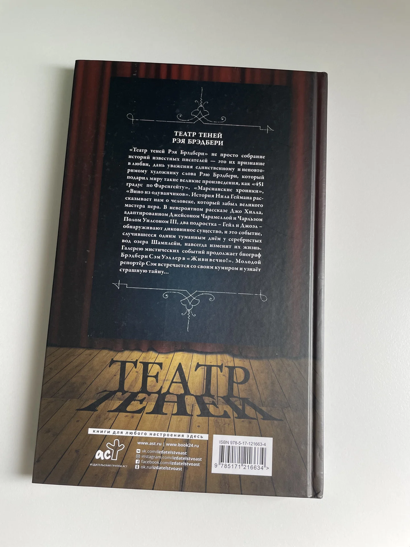 Графический роман "Театр теней Рэя Брэдбери" - миниатюра 3