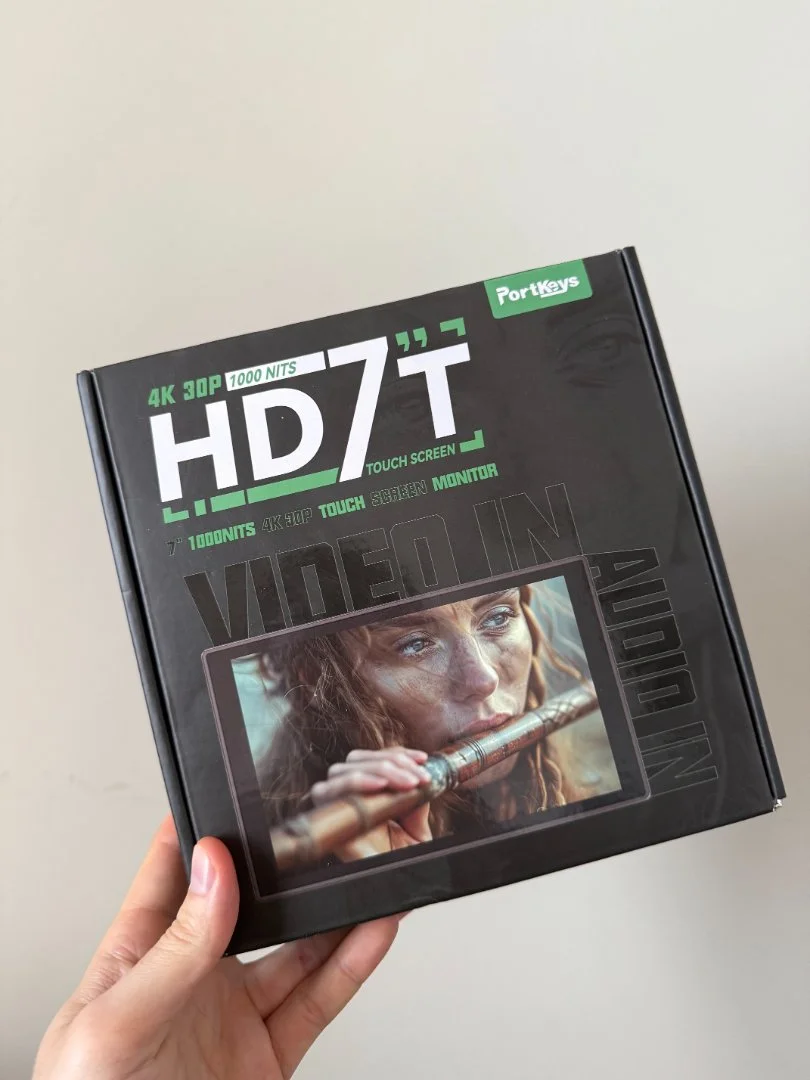 Накамерный монитор Portkeys HD7T+зу+2 бат.+hdmi