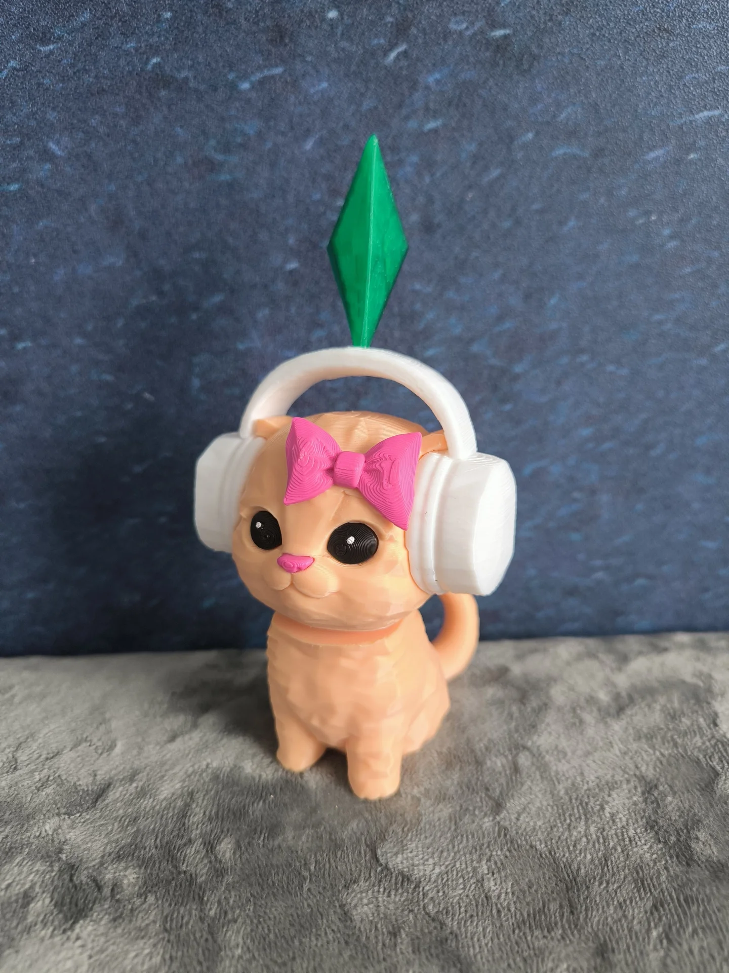 Кот в наушниках мем Симс - миниатюра 3