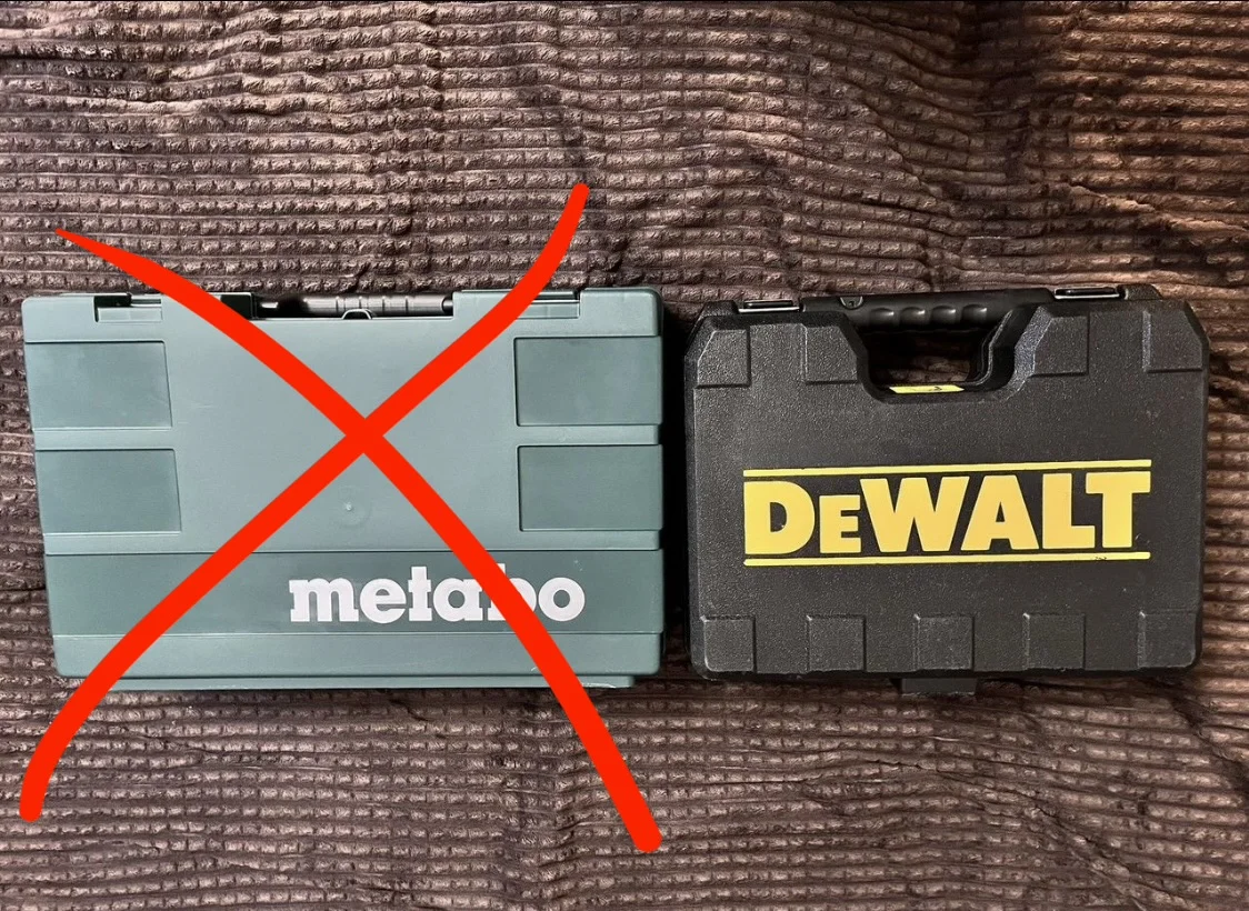 Кейс для перфоратора dewalt - миниатюра 4