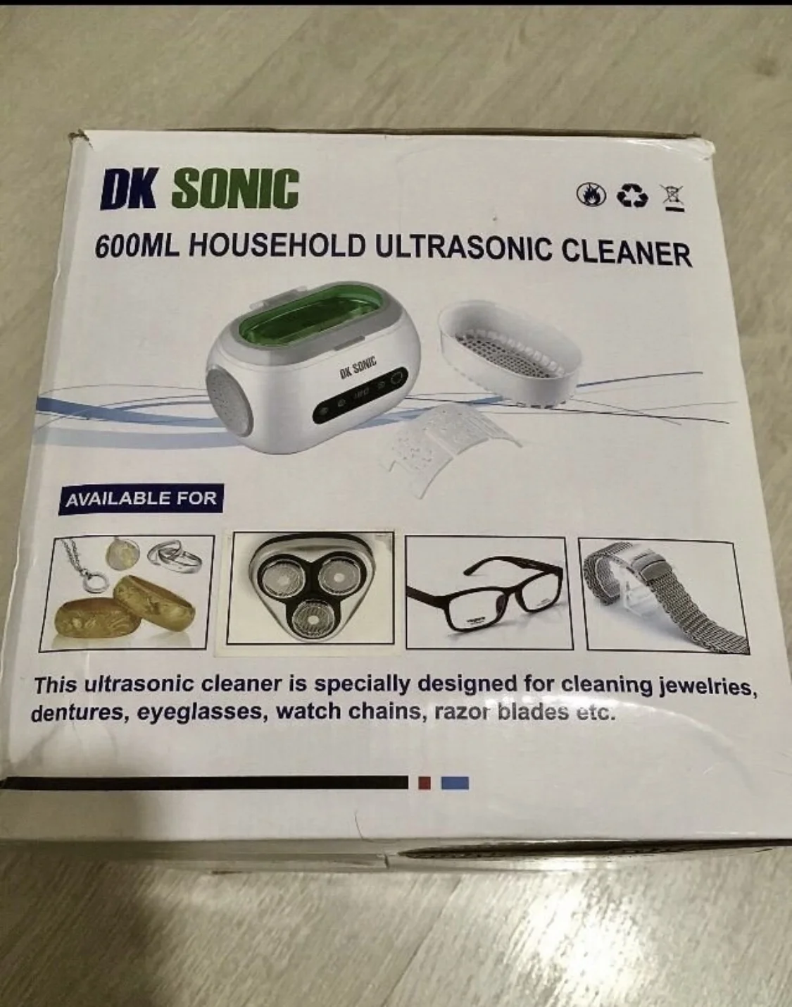 Ультразвуковая мойка DK sonic 600 мл, 35 Вт - миниатюра 7