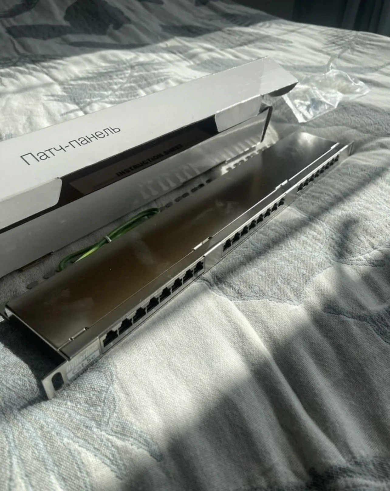Патч панель Hyperline PPHD-19-24-8P8C-C5E-SH-110D - миниатюра 3