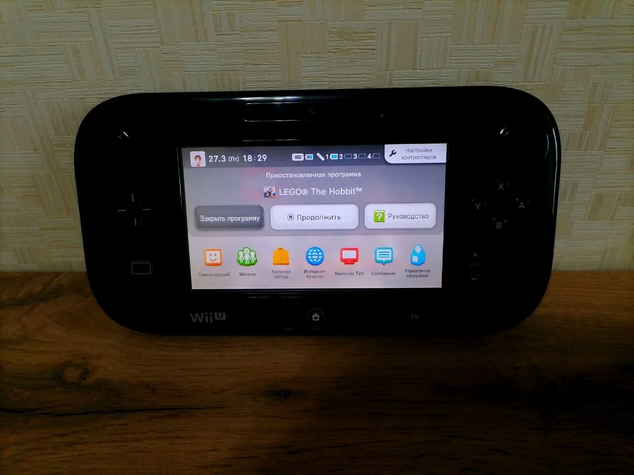 Nintendo wii u 32гб Прошитая + 32гб - миниатюра 2