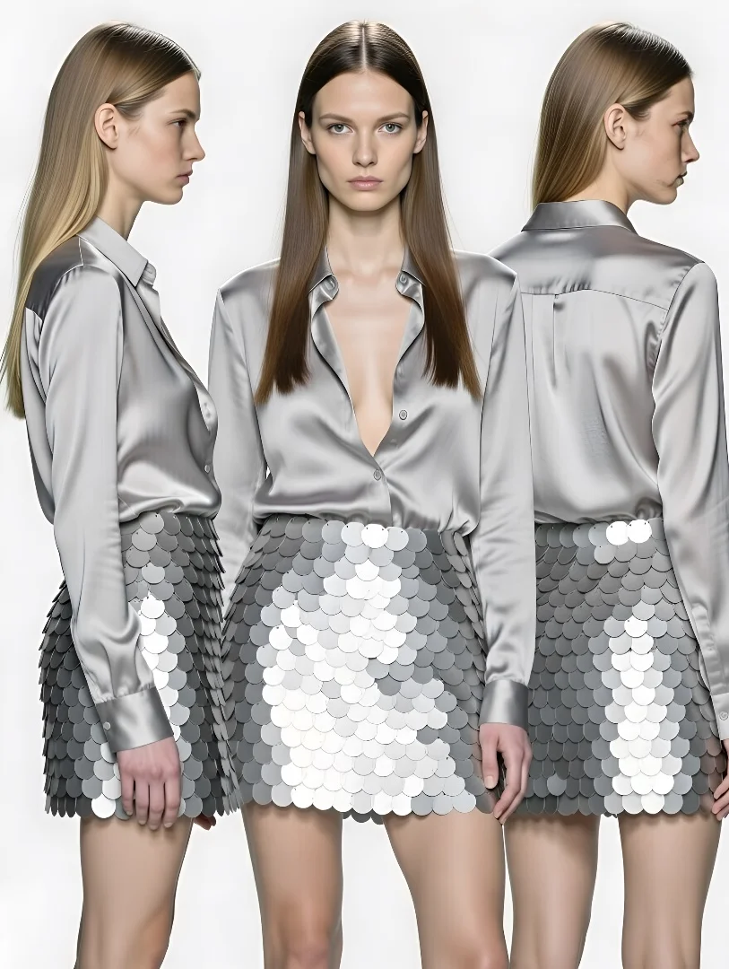 Юбка Сильвер Шайн от Вернер | Silver Shine by Verner - миниатюра 2