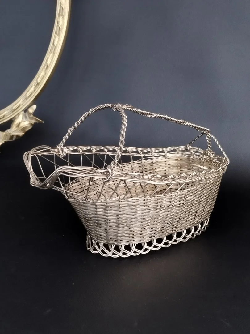 Держатель для бутылки корзина винтаж - миниатюра 5