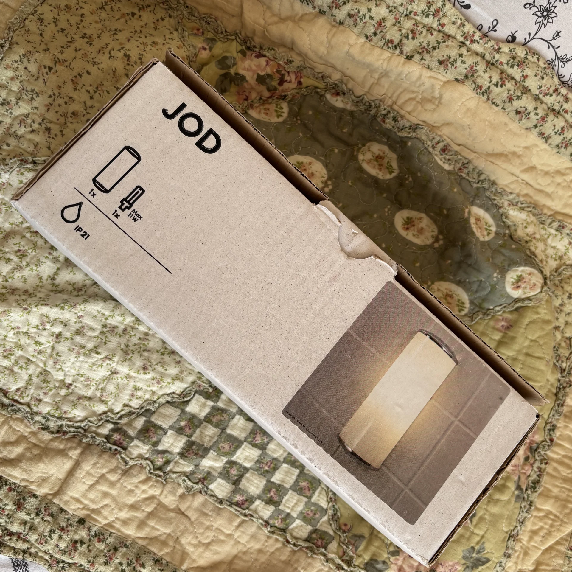 Светильник IKEA jod винтаж новый