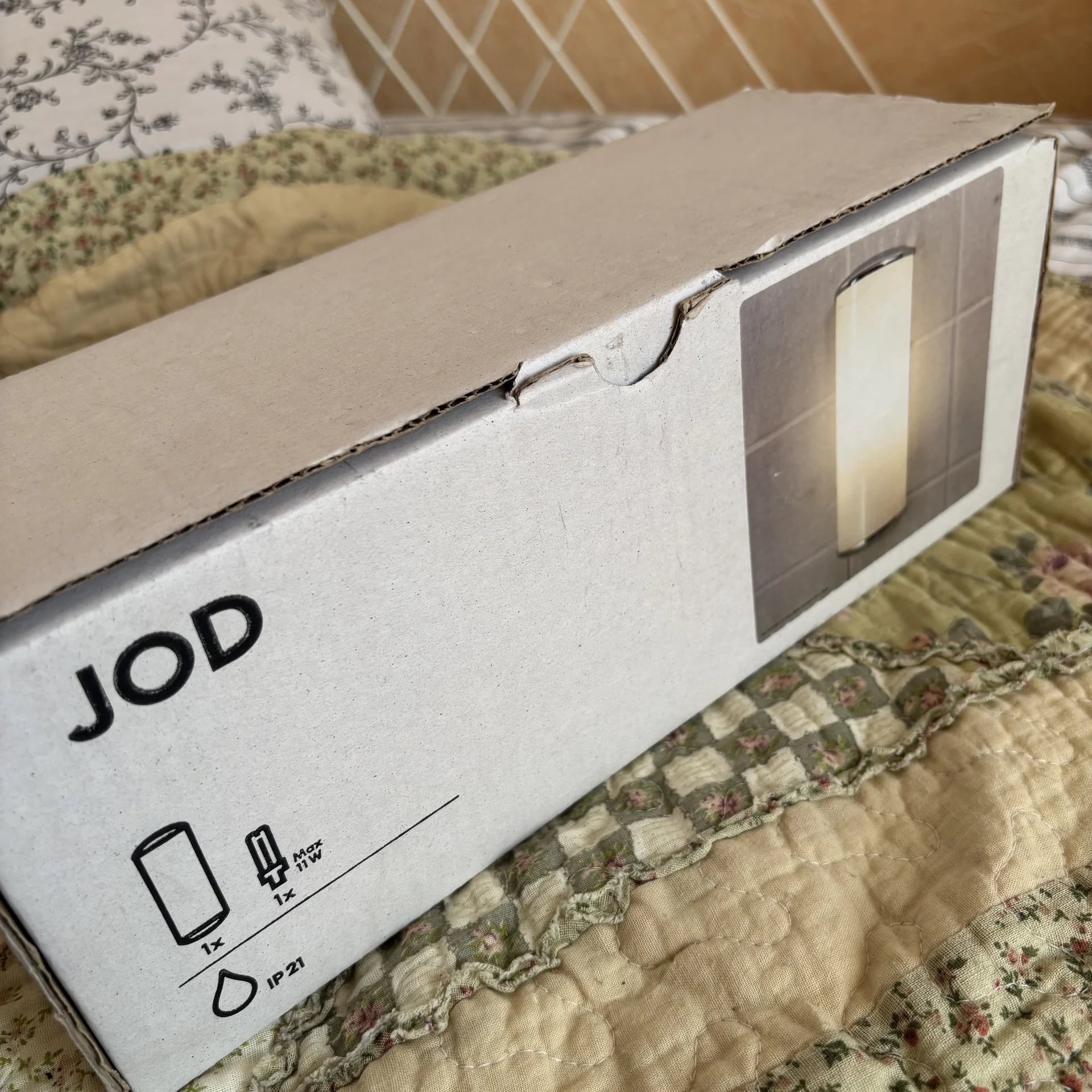 Светильник IKEA jod винтаж новый - миниатюра 2