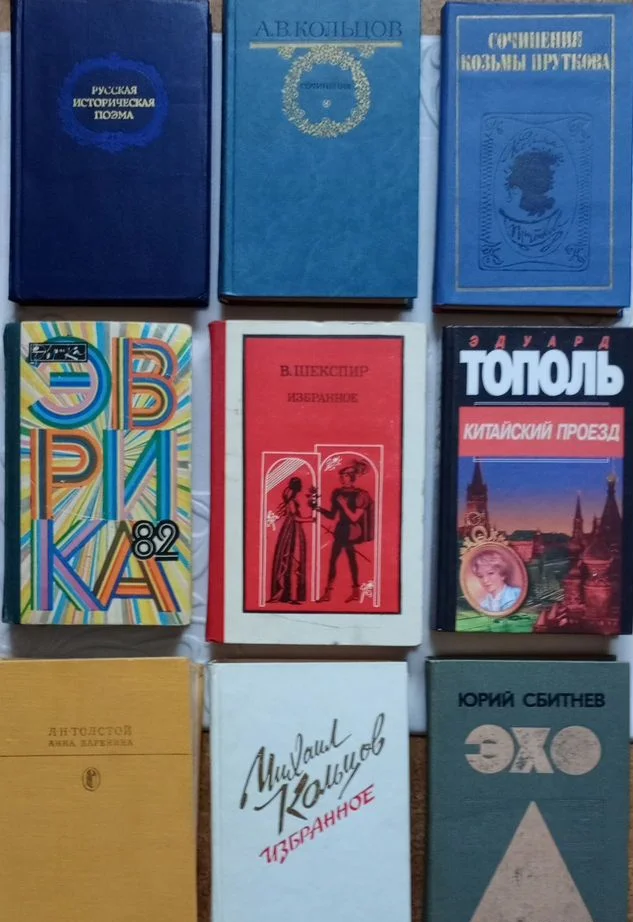 Книги российских и зарубежных писателей - миниатюра 2