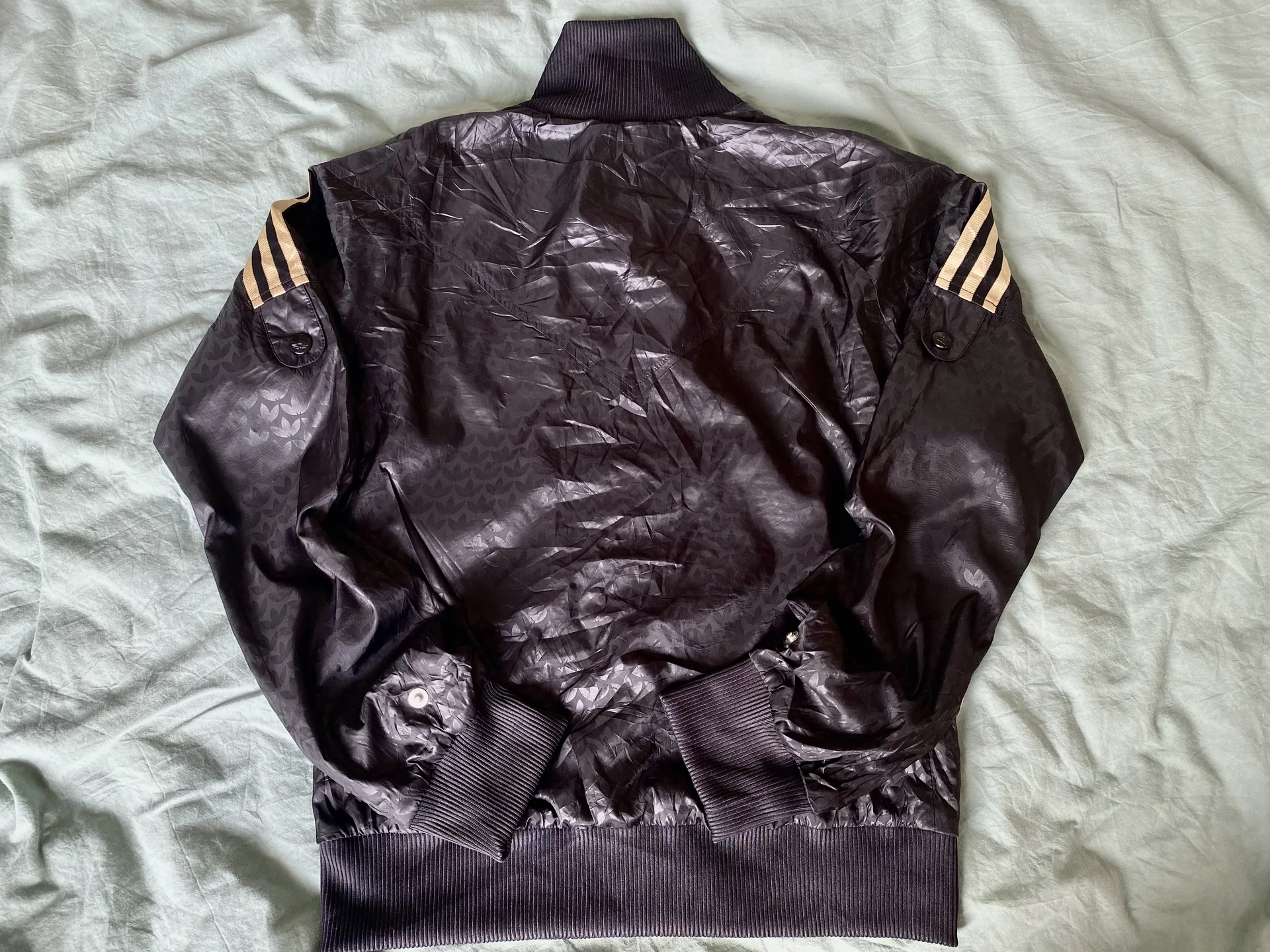 Куртка бомбер adidas originals S vntg - миниатюра 2