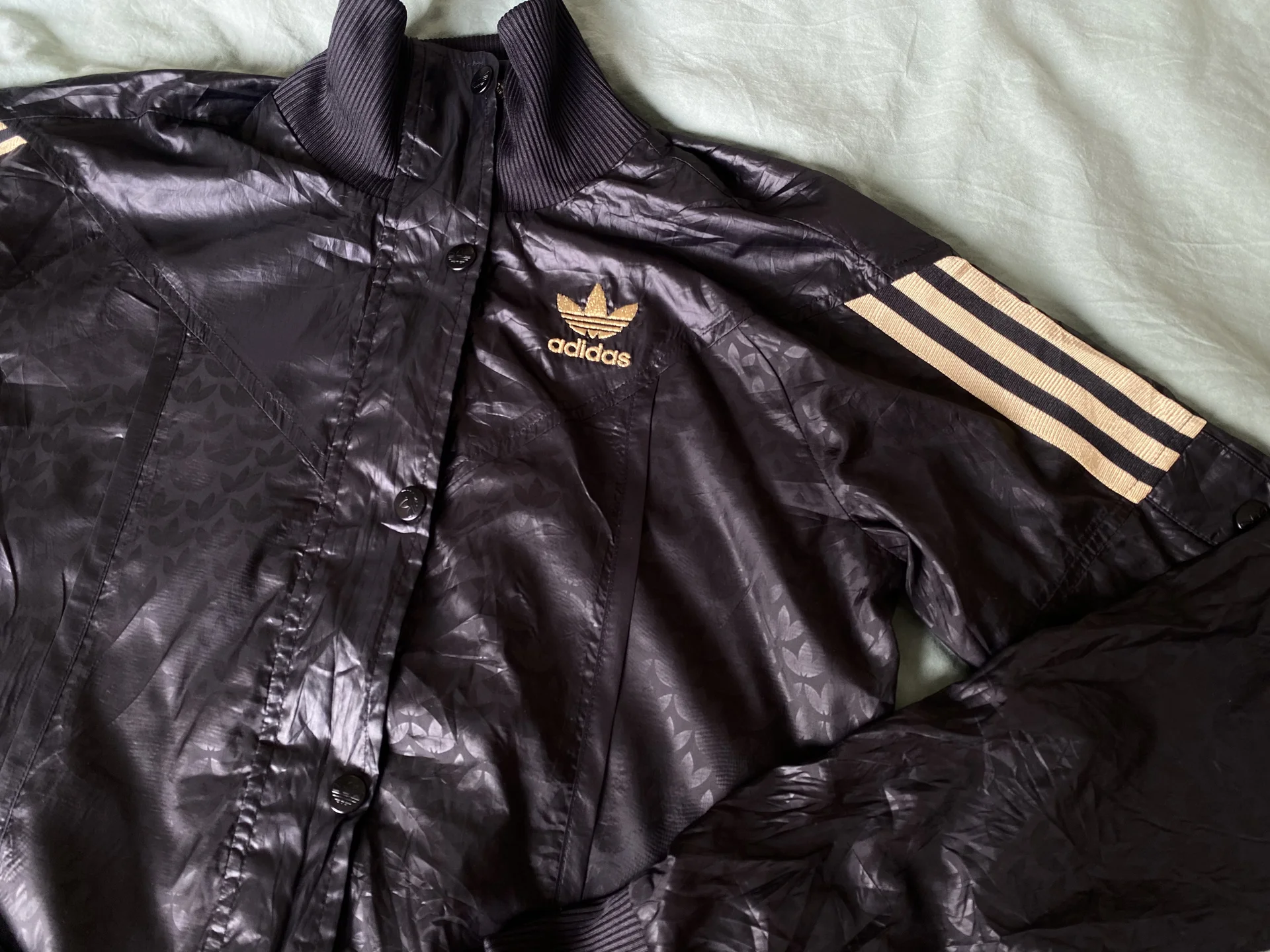 Куртка бомбер adidas originals S vntg - миниатюра 3