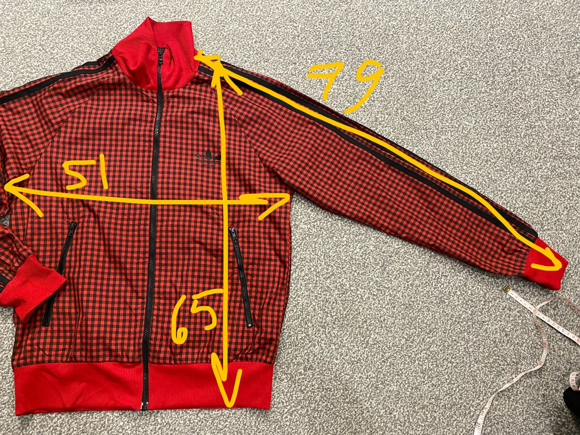 Ветровка бомбер adidas originals vntg S - миниатюра 3